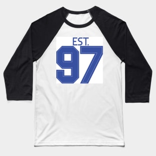 Est. 97 blue Baseball T-Shirt